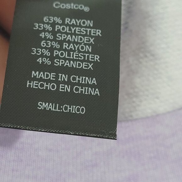 NEW Disney Stitch Womens Purple Long Sleeve Pajama Set Small / 25PT - Picture 5 of 6